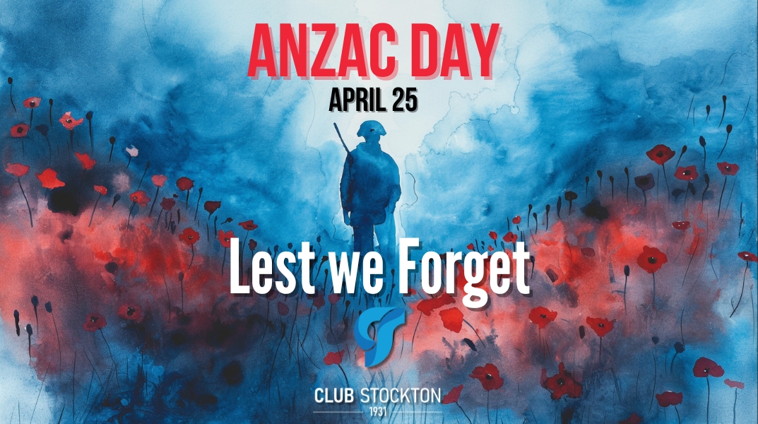 Anzac Day at Club Stockton April 25 2025