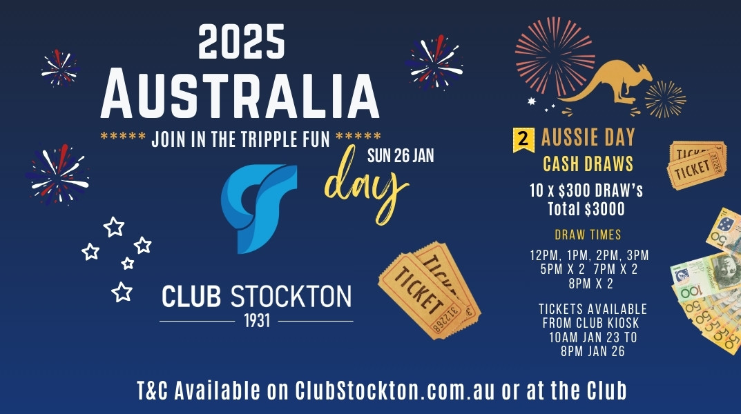 Australia Day Cash Draws