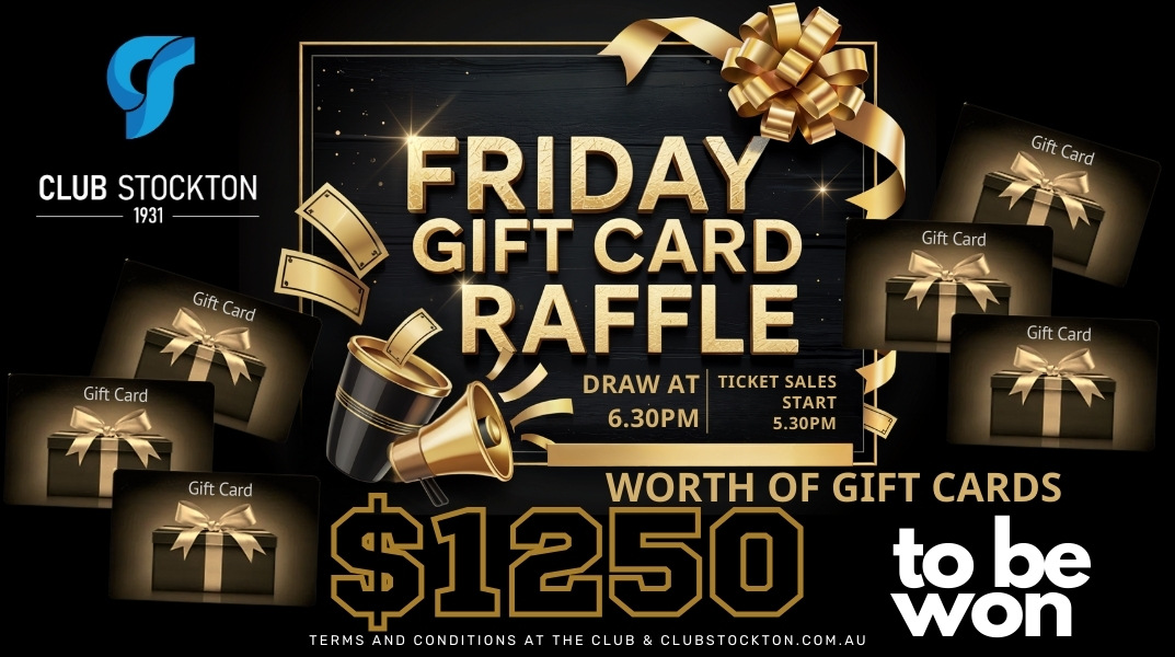 $1250 Gift Card Raffle