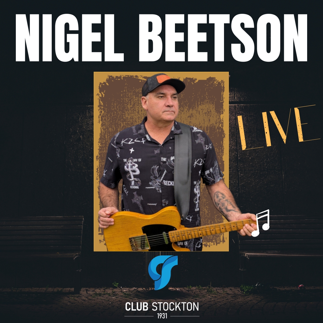 Nigel Beetson live at Club Stockton