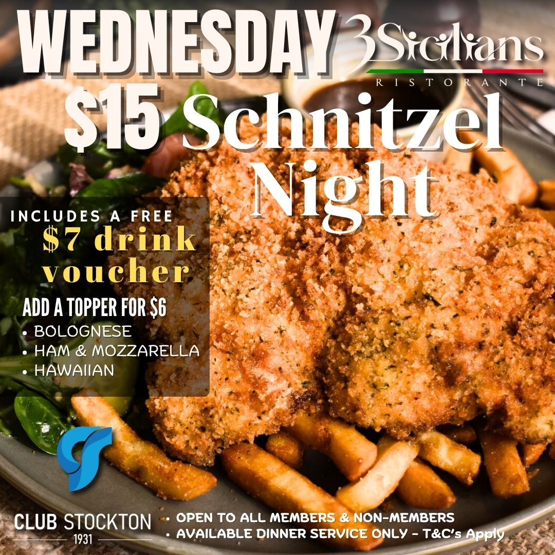 Wednesday Schnitzel Special 3Sicilians