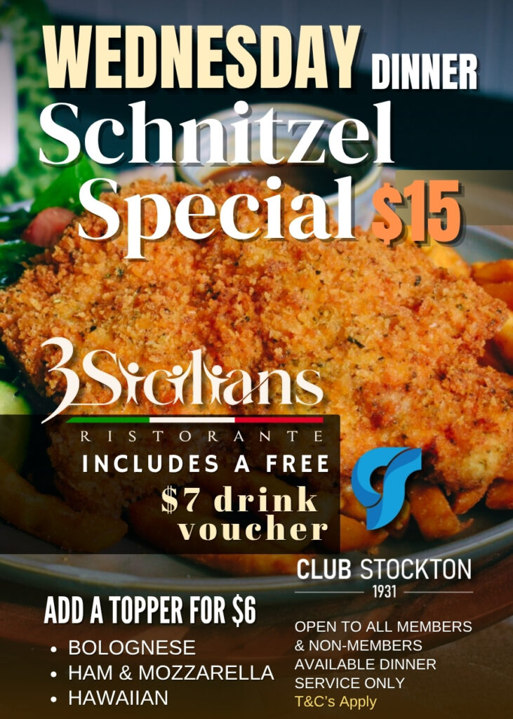 Wednesday Schnitzel Special 3Sicilians