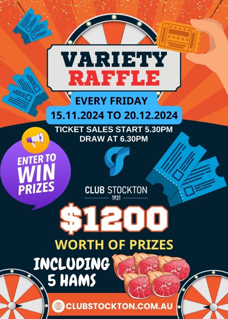 Friday variety raffle